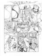 META-BARON : Planche originale 5 META-BARON Tome 4 - Simak le transhumain par Niko HENRICHON